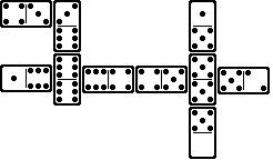 dominos rules for train